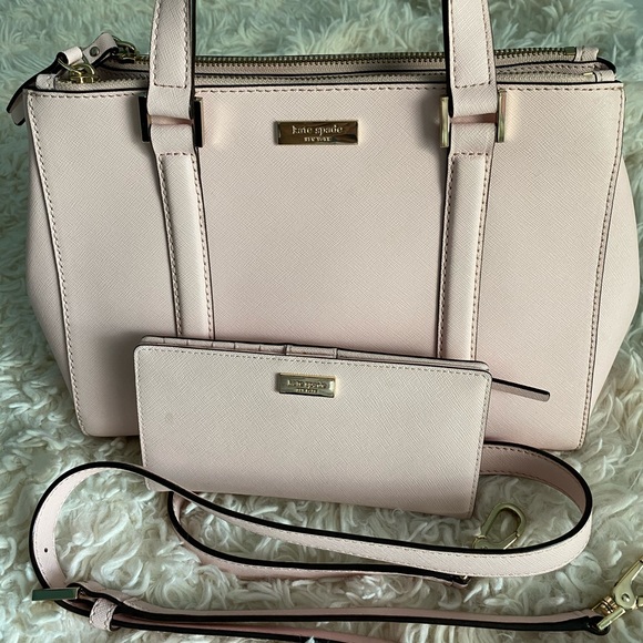 Kate Spade Newbury Lane Purse & Roulette Wallet - Picture 1 of 14